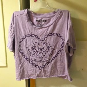 Purple demon bear shirt